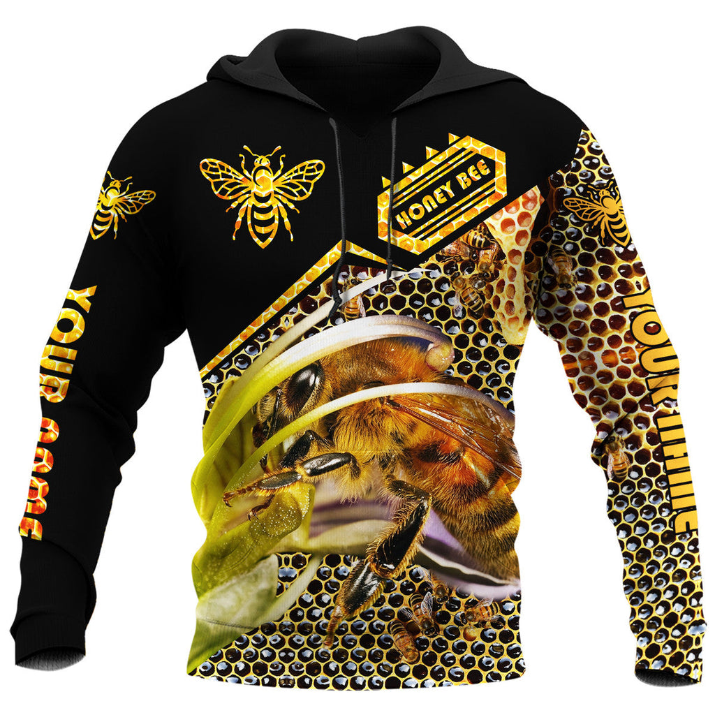 Personalized Name Honey Bee 19 All Over Printed Unisex Shirt Q150902