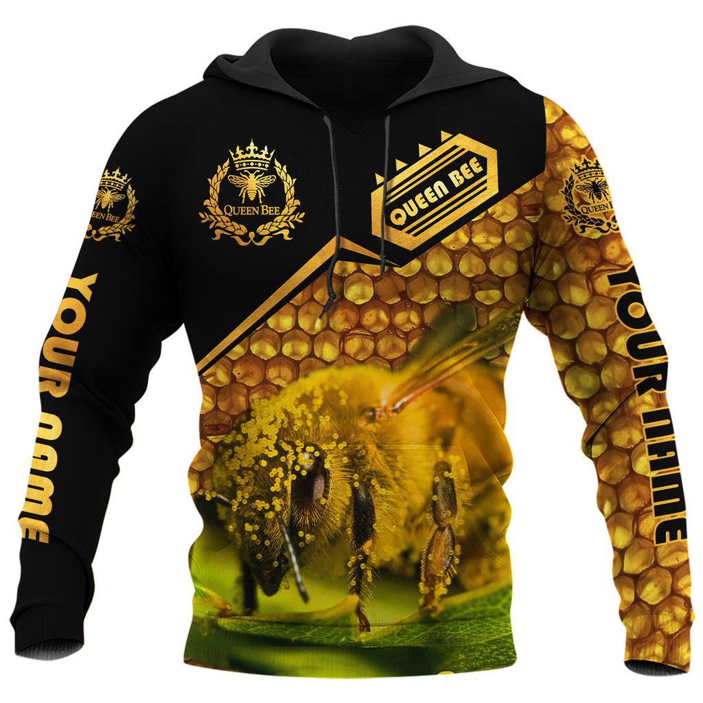 Personalized Name Queen Bee Q2 All Over Printed Unisex Shirt Q151208