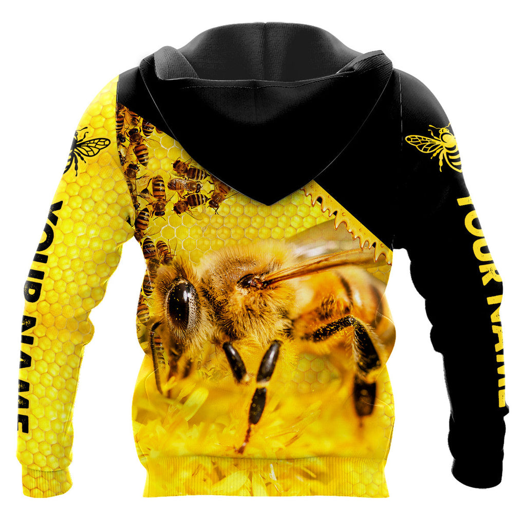 Personalized Name Honey Bee 22 All Over Printed Unisex Shirt Q070305