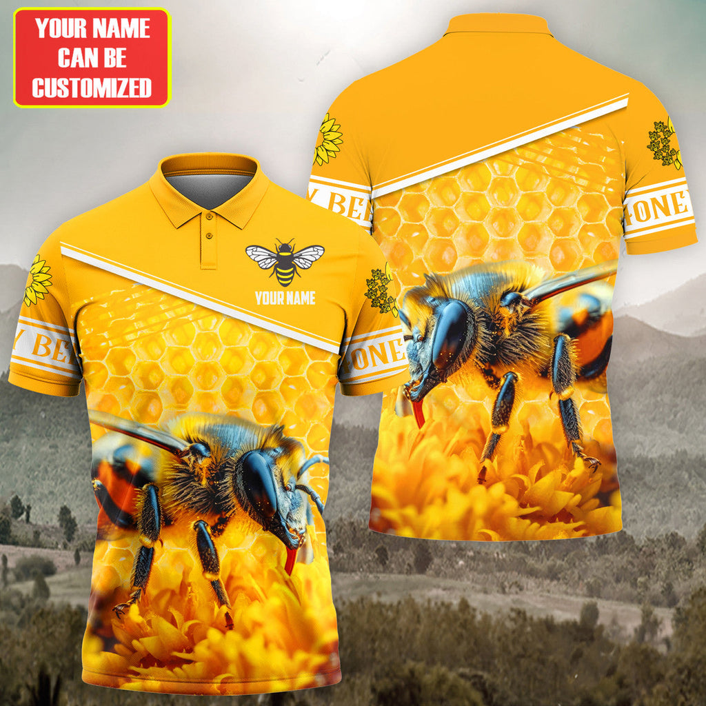 Personalized Name Honey Bee 24 All Over Printed Unisex Shirt Q070801