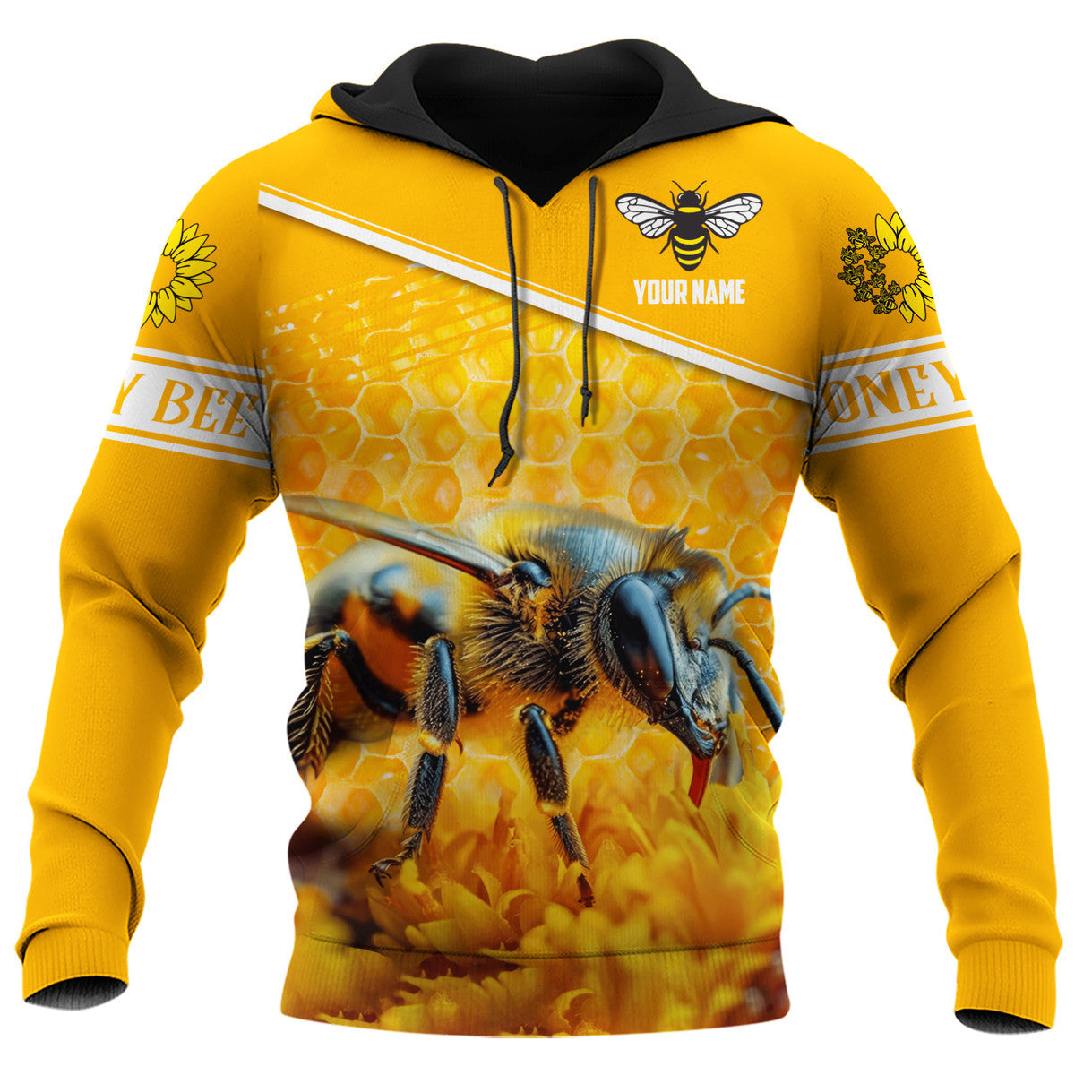 Personalized Name Honey Bee 24 All Over Printed Unisex Shirt Q070801