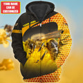 Personalized Name Honey Bee 25 All Over Printed Unisex Shirt Q211201