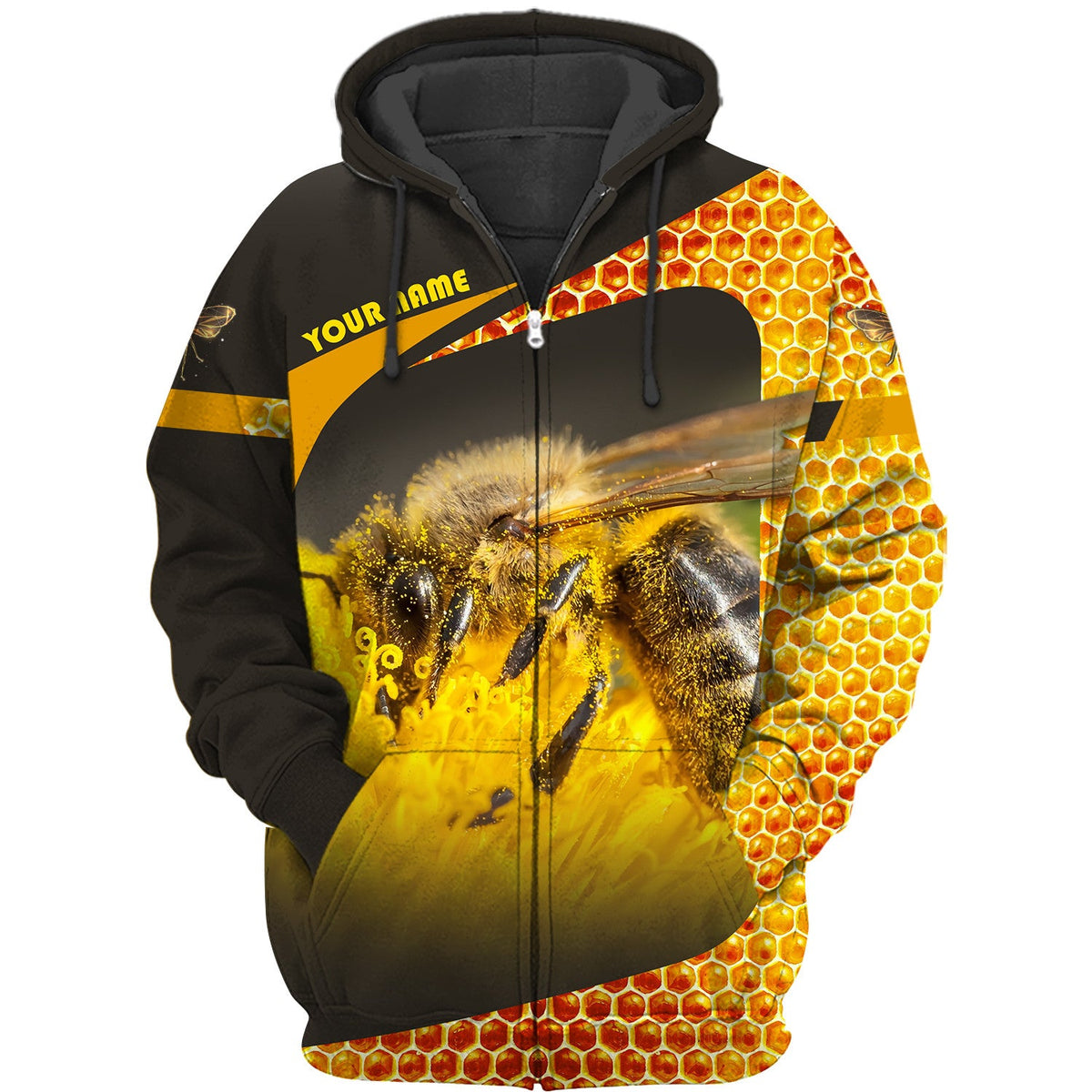 Personalized Name Honey Bee 25 All Over Printed Unisex Shirt Q211201