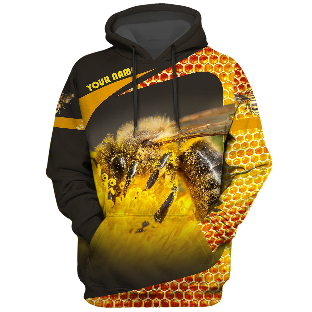 Personalized Name Honey Bee 25 All Over Printed Unisex Shirt Q211201