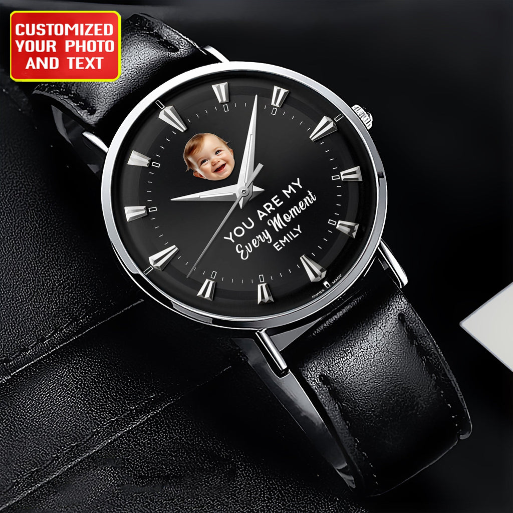 Customized For Loved Gift Quartz Leather Watch