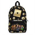 Back To School - Personalized Gaming Characters Custom Backpack