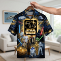 50 Years of Cosmic Adventure Hawaiian 3D Shirt - Personalized Gifts
