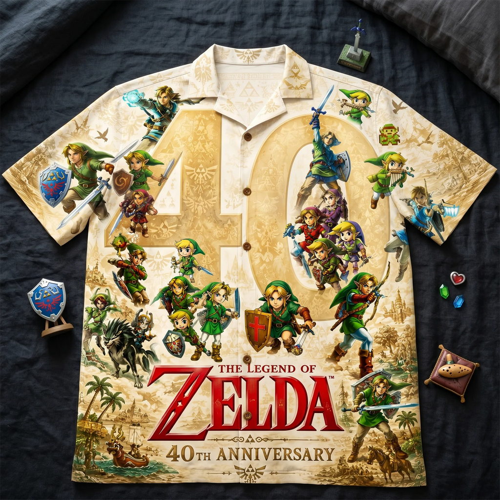 Legendary Adventure 40th Anniversary Hawaiian Shirt - Personalized Gifts