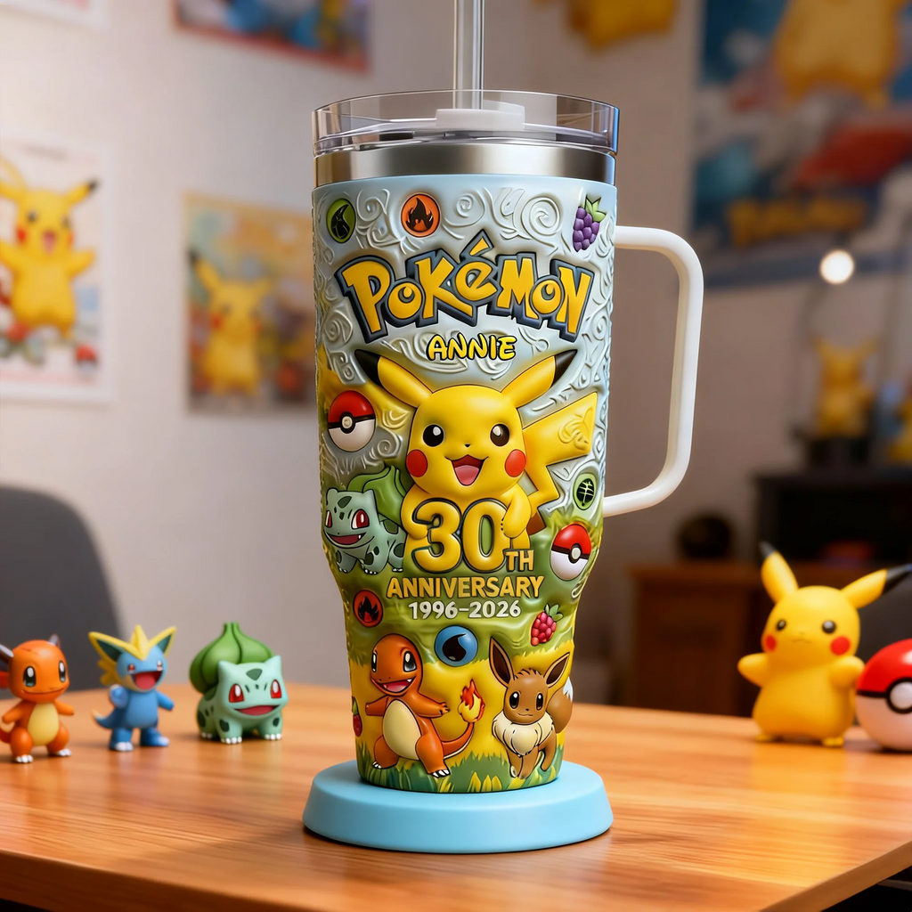 Celebrate 30th Pocket Creature - Personalized Insulated Tumbler