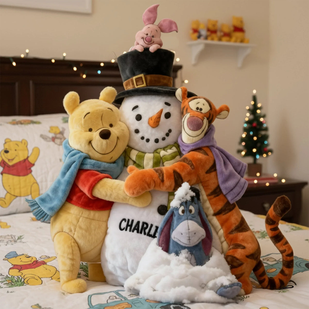 Beloved Snowman Shaped Pillow - Personalized Gifts For Kids & Cuteness Lovers