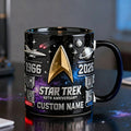 Final Frontier 60th Anniversary - Personalized Star Fleet Accent Mug