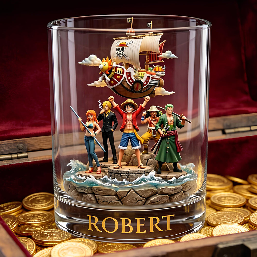 Adventure Crew Round Glass – Personalized Gifts