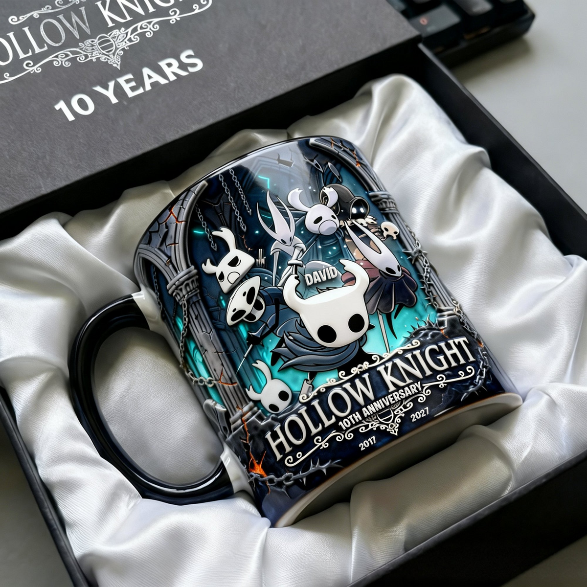 Adorable Warriors Celebrating 10th Anniversary Accent Mug - Personalized Gifts