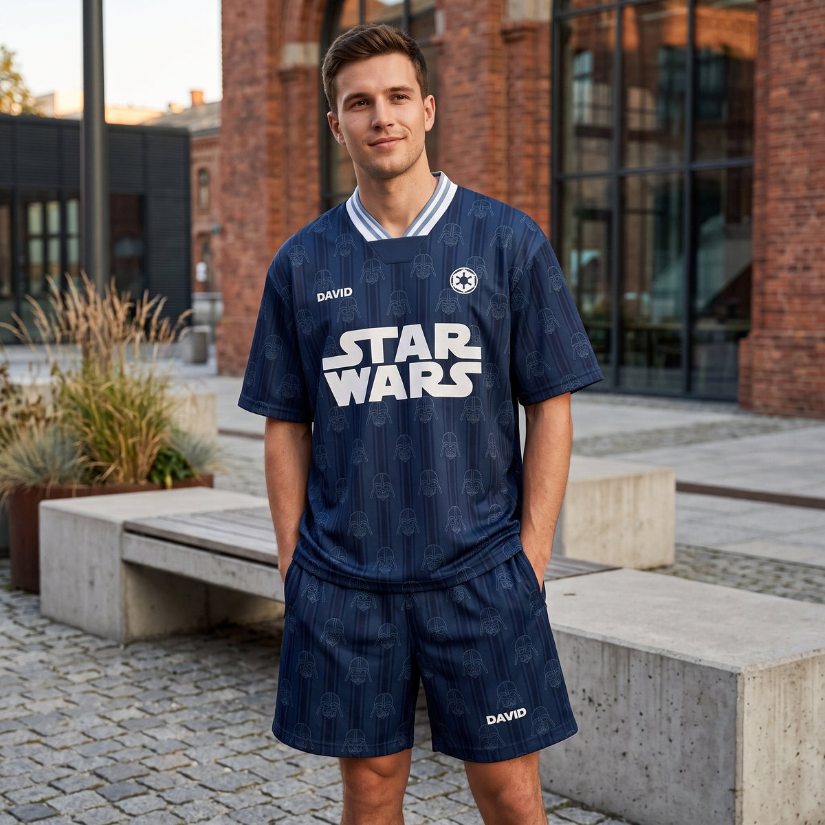 Galactic Warrior - Personalized The Force Jersey Set