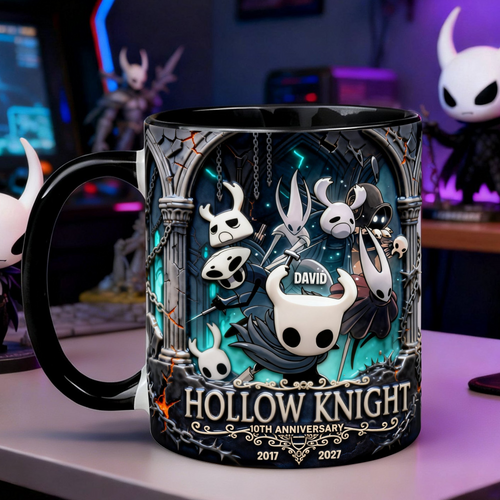 Adorable Warriors Celebrating 10th Anniversary Accent Mug - Personalized Gifts