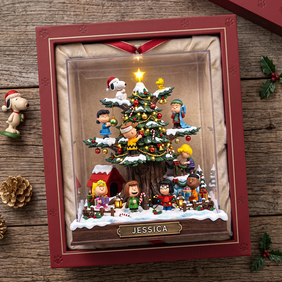 Winter Wonderland Acrylic Ornament - Personalized Gifts For Christmas