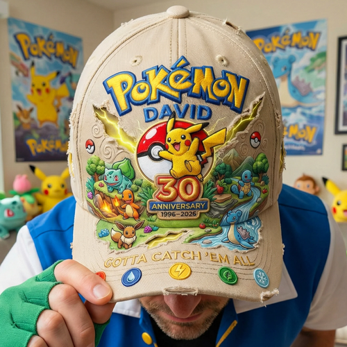 30th Anniversary Monster Trainer Classic Cap - Personalized Anniversary Gift