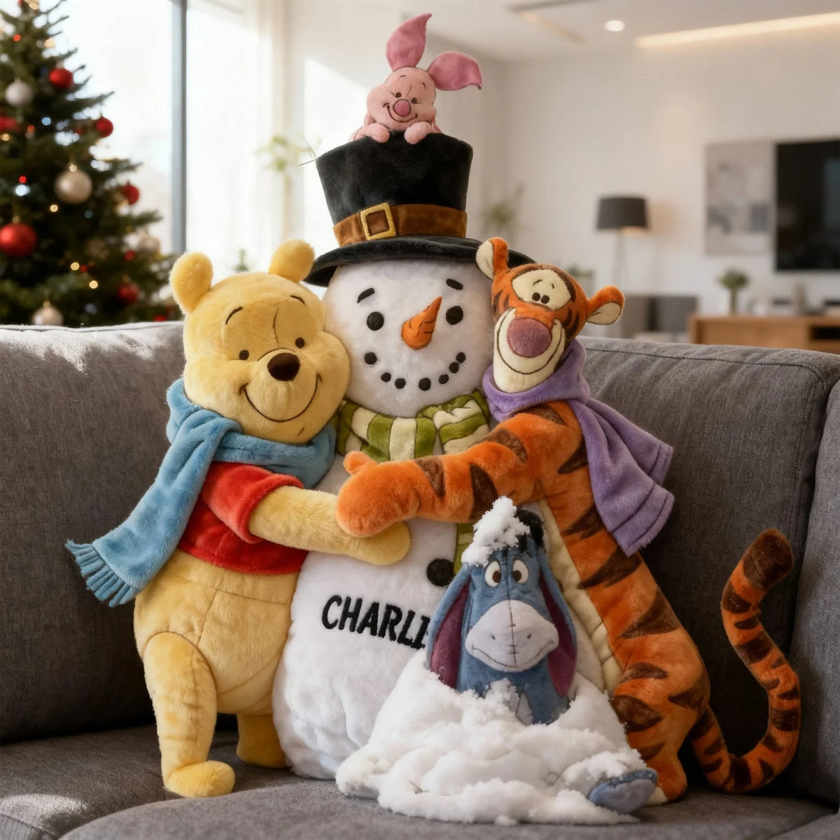Beloved Snowman Shaped Pillow - Personalized Gifts For Kids & Cuteness Lovers