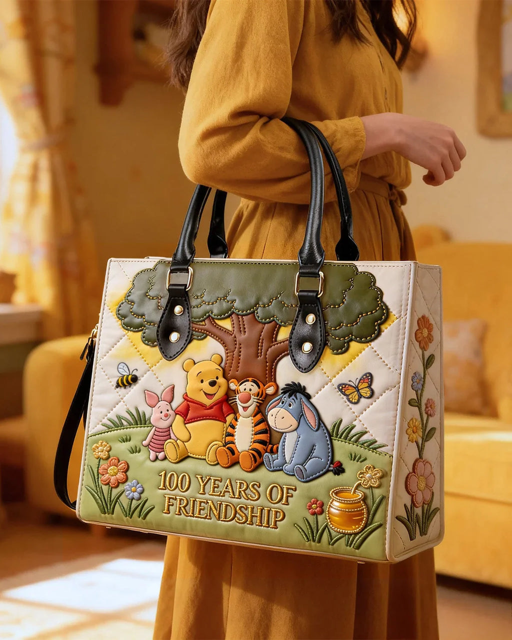 Century Celebration Cute Leather Bag - Personalized Gifts