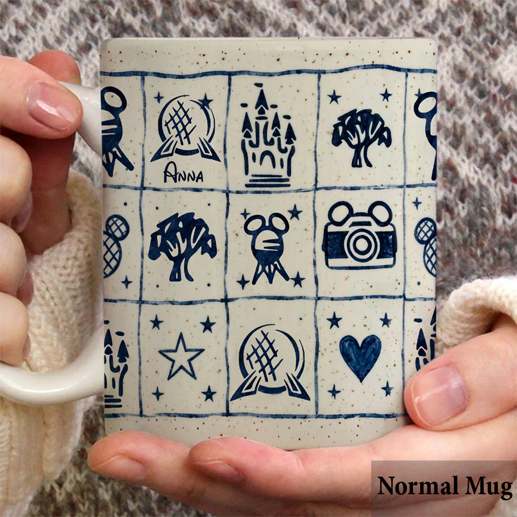 Best Day Ever - Personalized Mouse Accent Mug