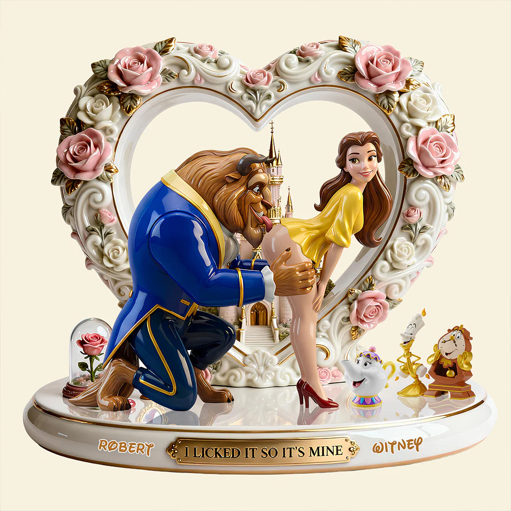 Fairytale Love Acrylic Plaque - Personalized Gifts For Couple