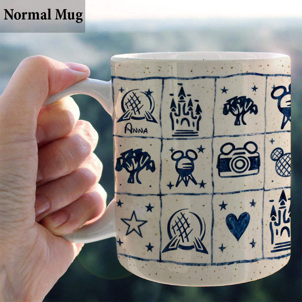 Best Day Ever - Personalized Mouse Accent Mug