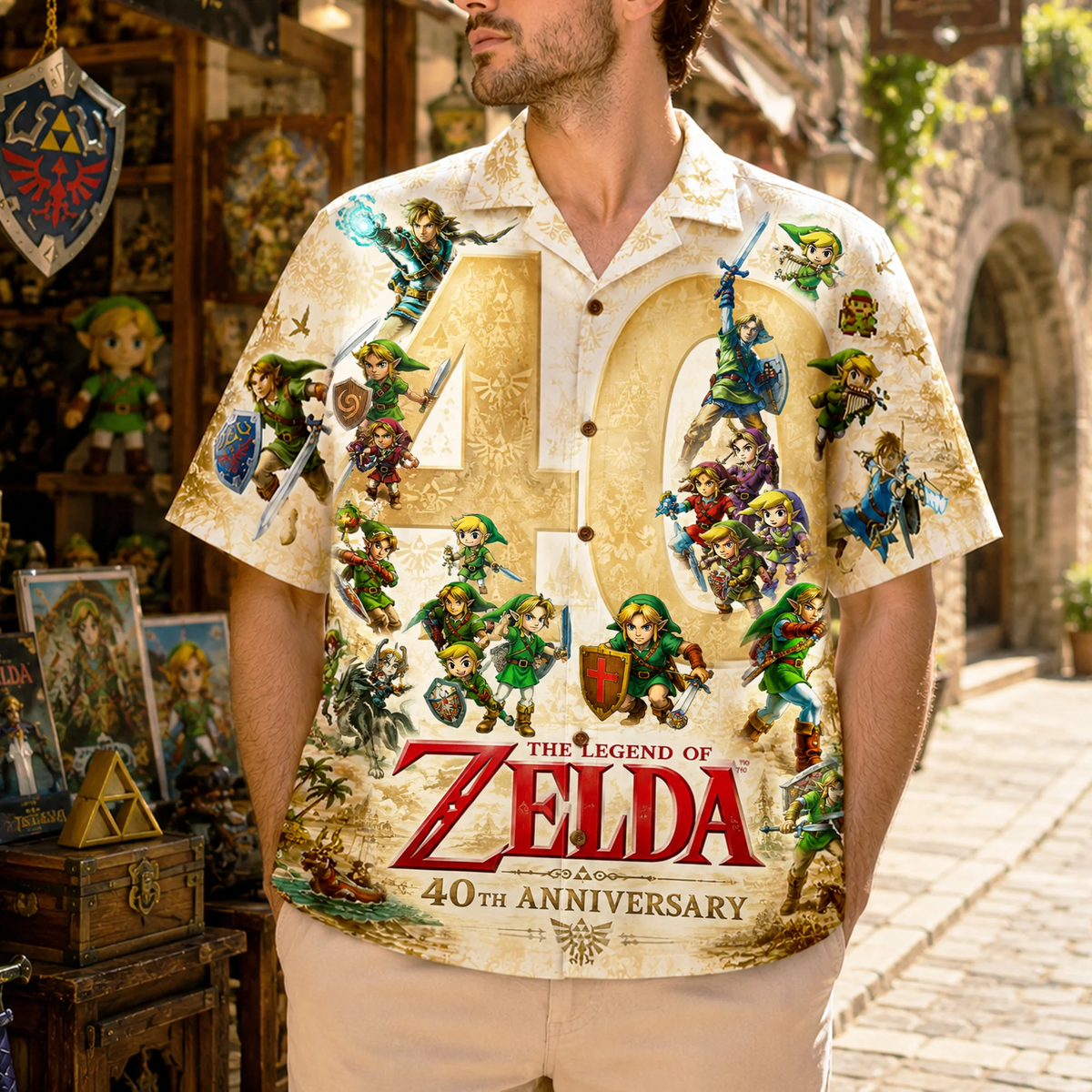 Legendary Adventure 40th Anniversary Hawaiian Shirt - Personalized Gifts