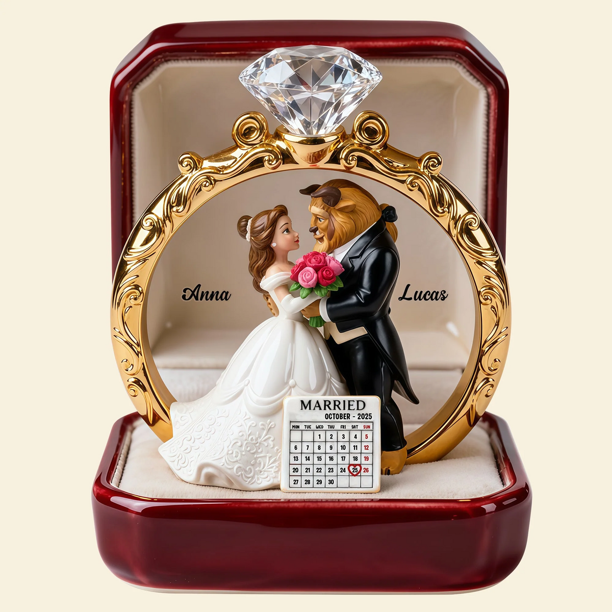 Personalized Anniversary Gifts For Couple 2D Plaque