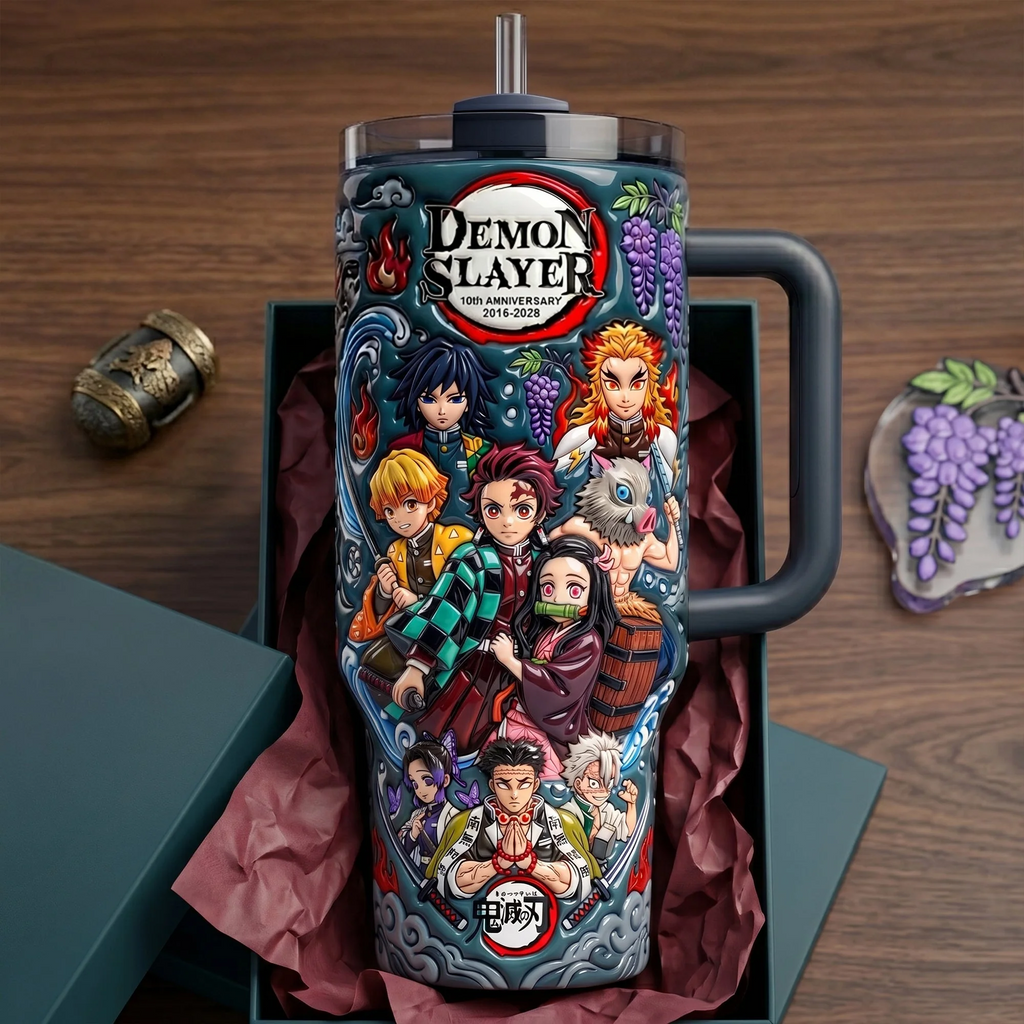 Fantasy Slayer - Personalized Darkness Hunter Insulated Tumbler
