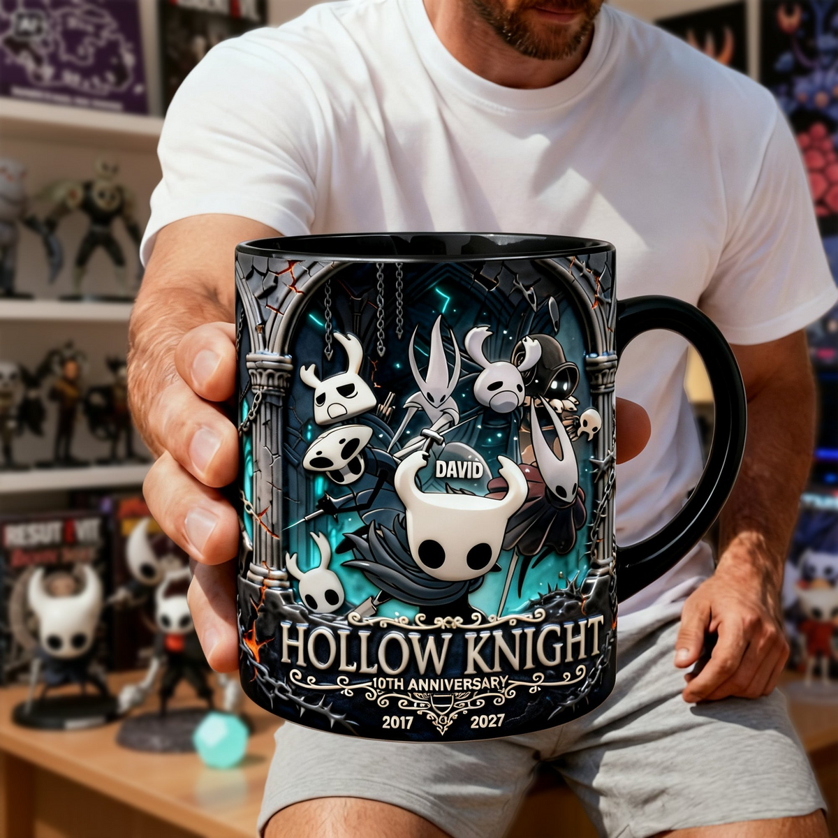 Adorable Warriors Celebrating 10th Anniversary Accent Mug - Personalized Gifts