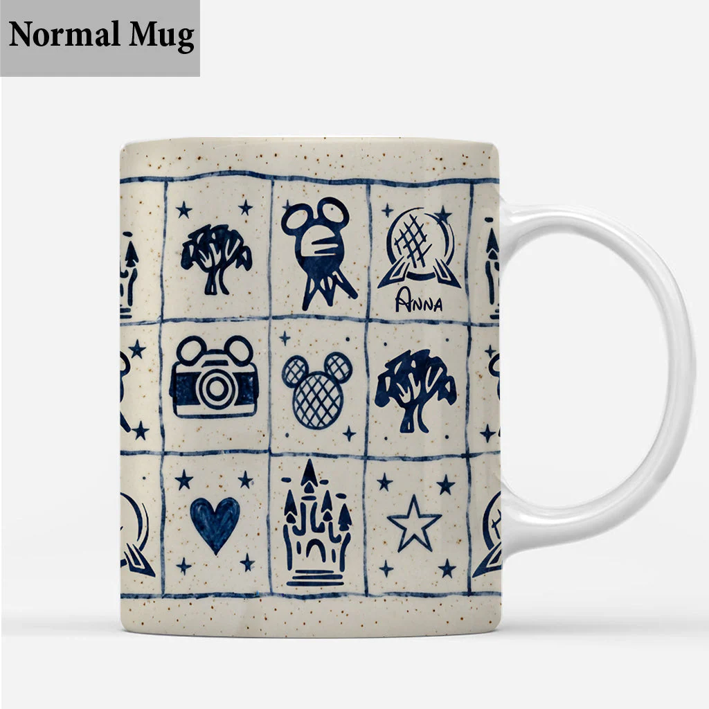 Best Day Ever - Personalized Mouse Accent Mug