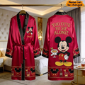 To Cute To Sip Alone - Personalized Magic Mouse Satin Robe