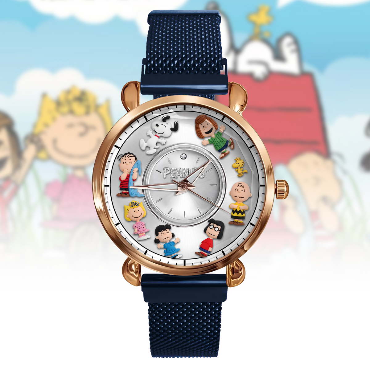 Classic Puppy & Friends - Personalized Puppy Women Hand Watch