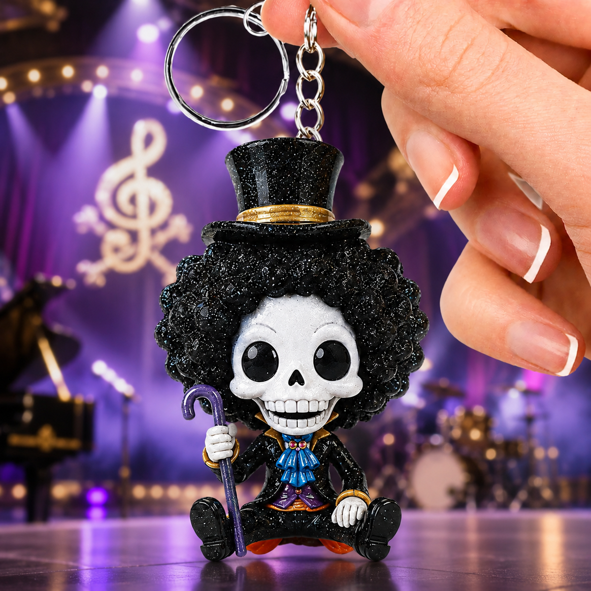 Chibi Pirate - Personalized Cute Anime Keychain Collection