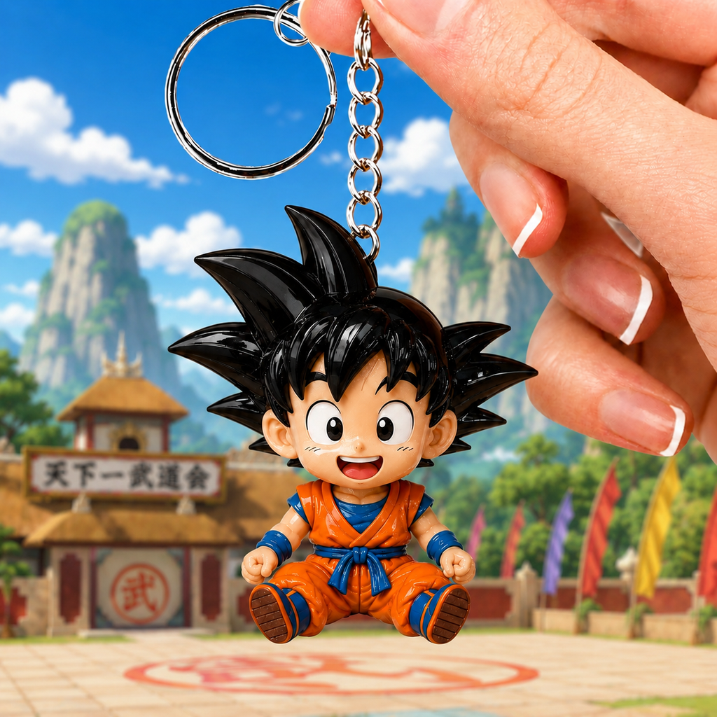 Dragon Warrior - Personalized Seven Balls Keychain Collection