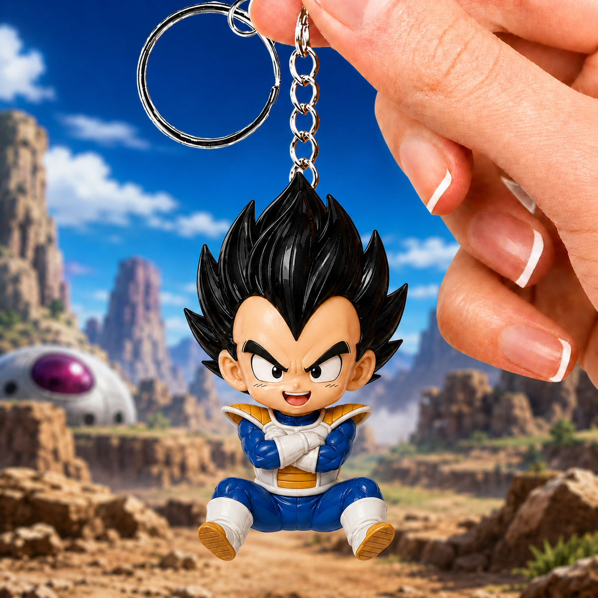 Dragon Warrior - Personalized Seven Balls Keychain Collection