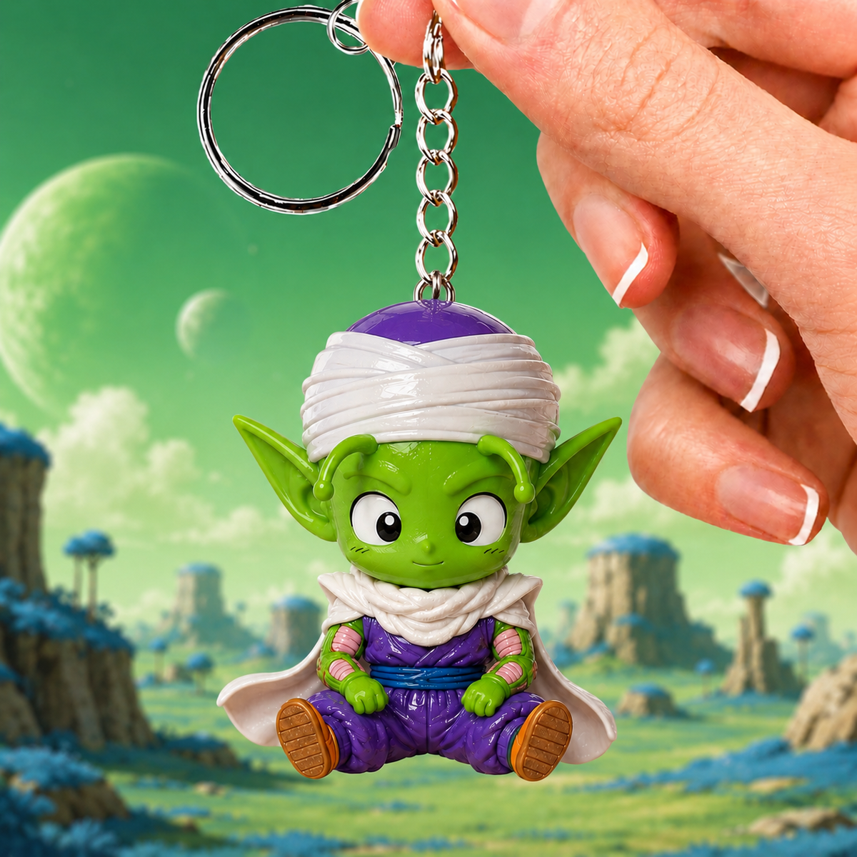 Dragon Warrior - Personalized Seven Balls Keychain Collection