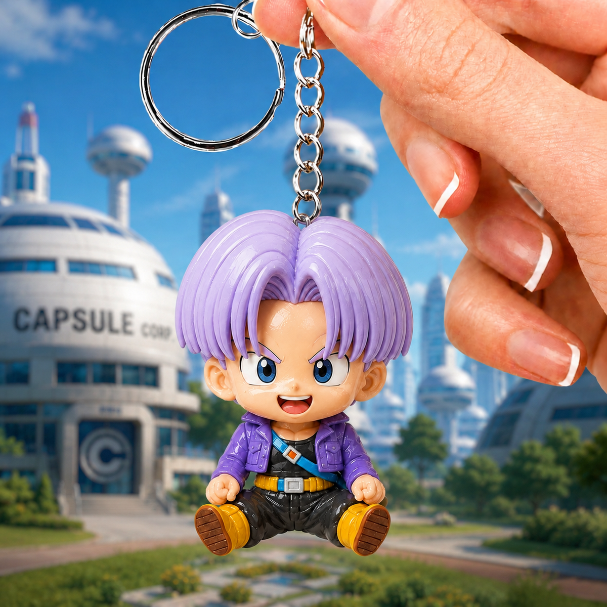 Dragon Warrior - Personalized Seven Balls Keychain Collection