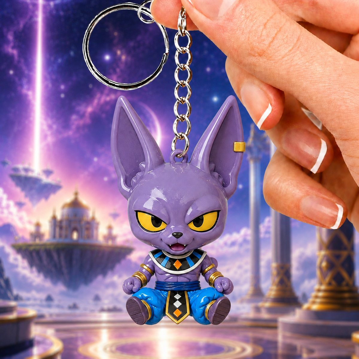 Dragon Warrior - Personalized Seven Balls Keychain Collection