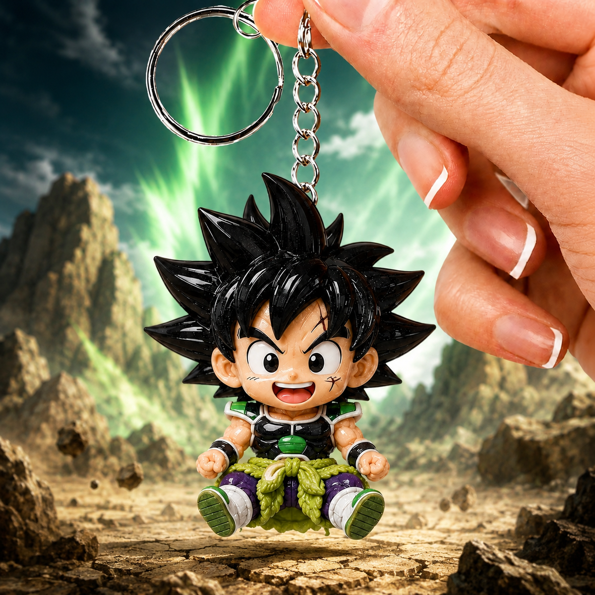 Dragon Warrior - Personalized Seven Balls Keychain Collection