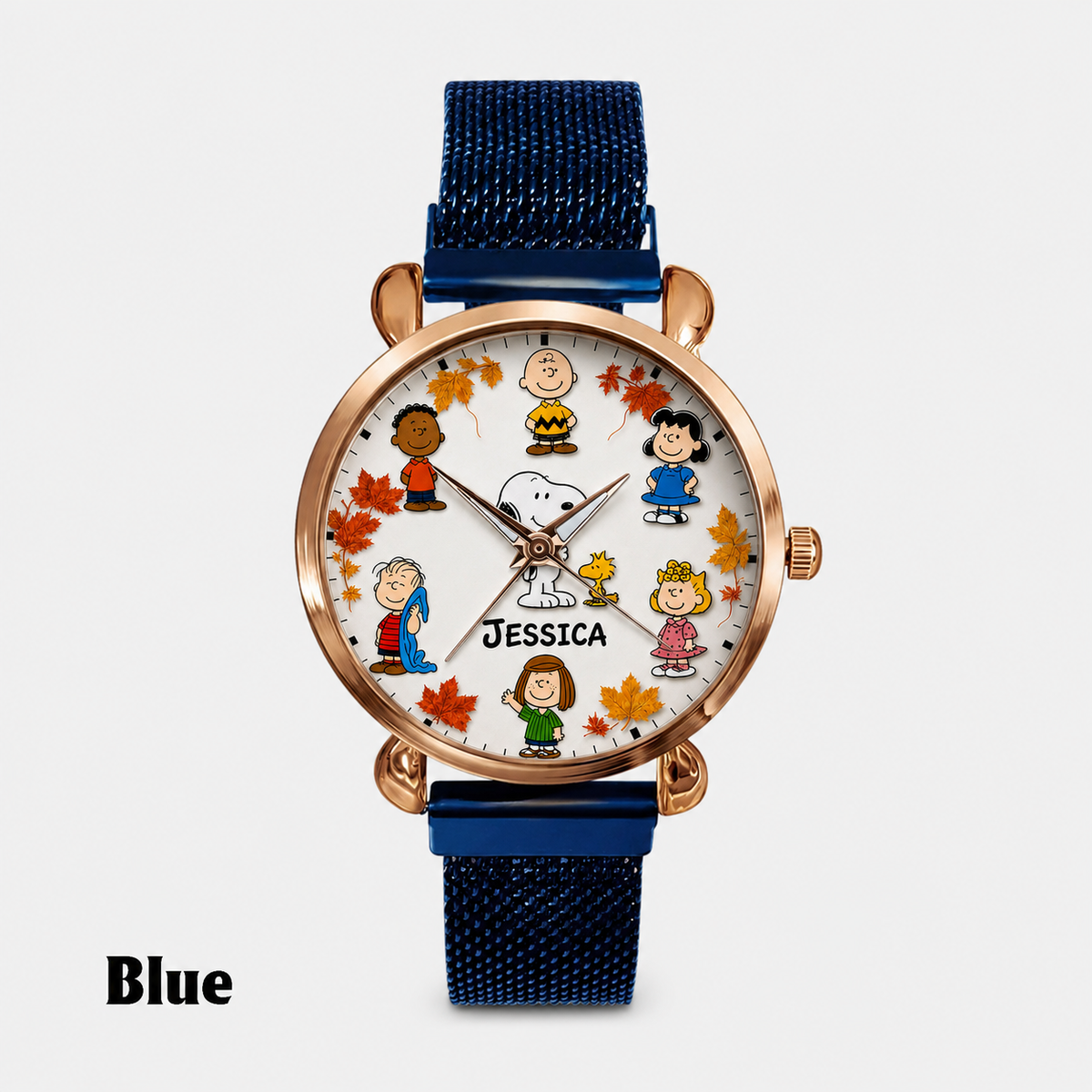 Custom Name Puppy & Friends Handwatch - Personalized Autumn Watch