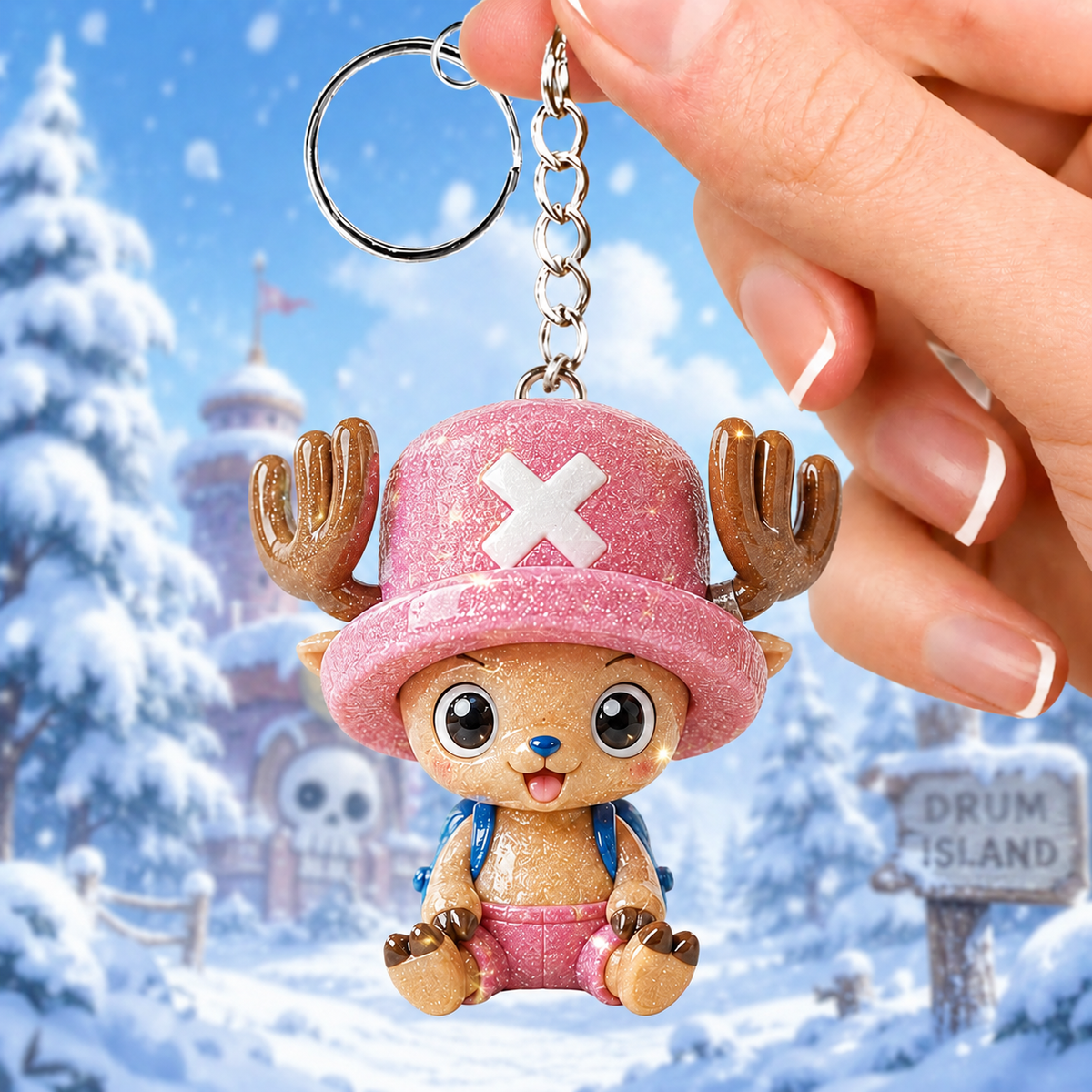 Chibi Pirate - Personalized Cute Anime Keychain Collection