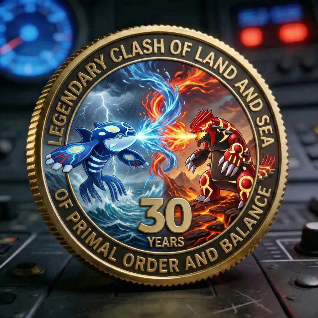 30 Years Legendary Clash Coin Commemorative Coin – Collector Challenge Token