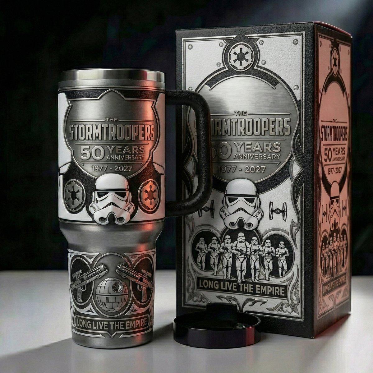 Galactic Soldier - Personalized The Force Insulated Tumbler
