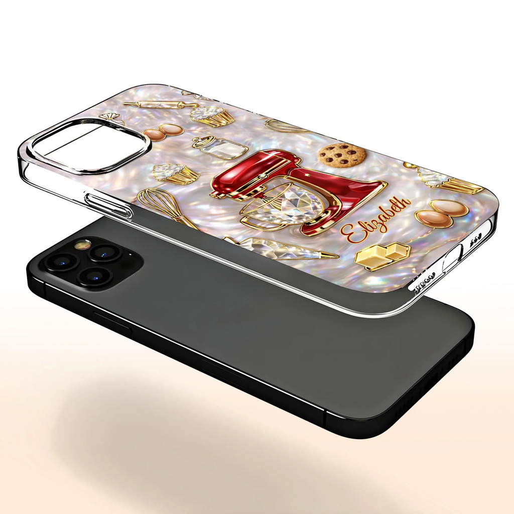 Bake The World A Better Place - Personalized Baking Full Print Phone Case