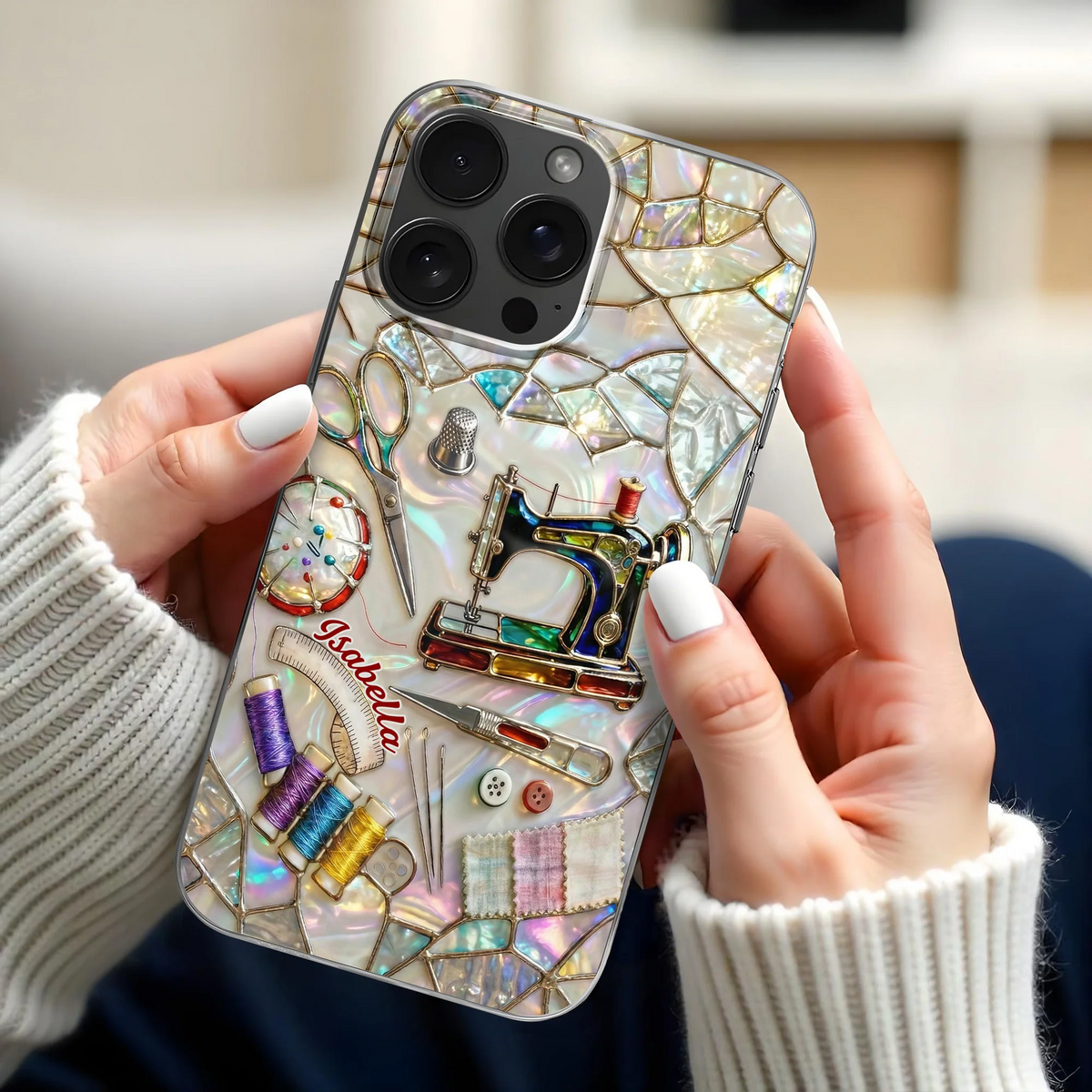Celebrate Your Creativity - Personalized Crafting Full Print Phone Case