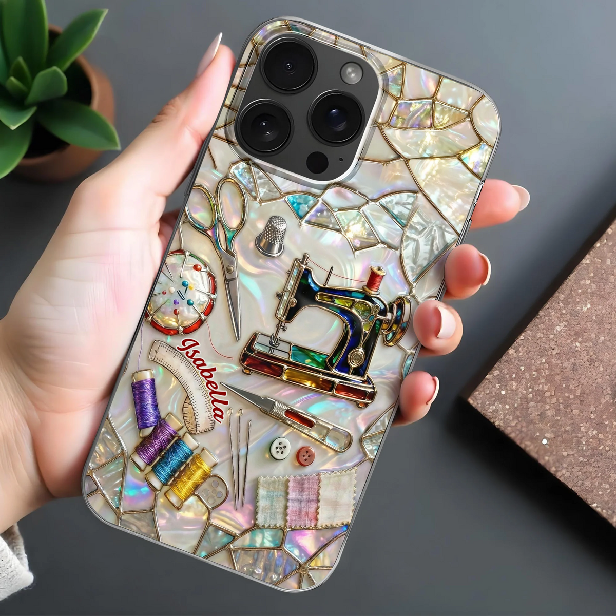 Celebrate Your Creativity - Personalized Crafting Full Print Phone Case