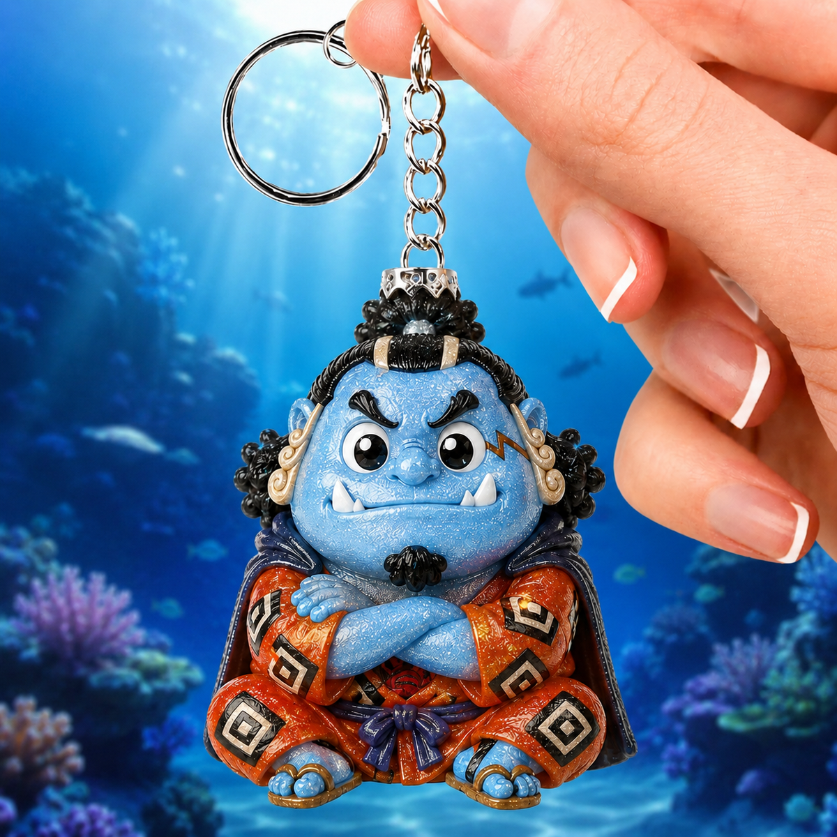Chibi Pirate - Personalized Cute Anime Keychain Collection