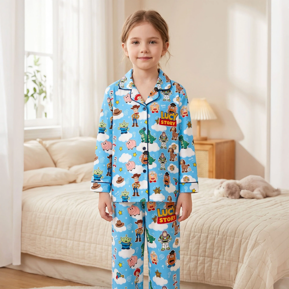 Cowboy Story You've Got A Friend In Me - Personalized Pajama - Gift For Movie Fans