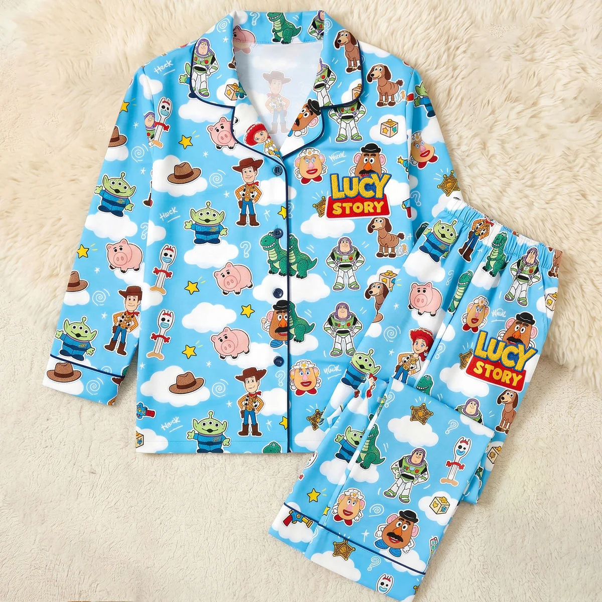Cowboy Story You've Got A Friend In Me - Personalized Pajama - Gift For Movie Fans